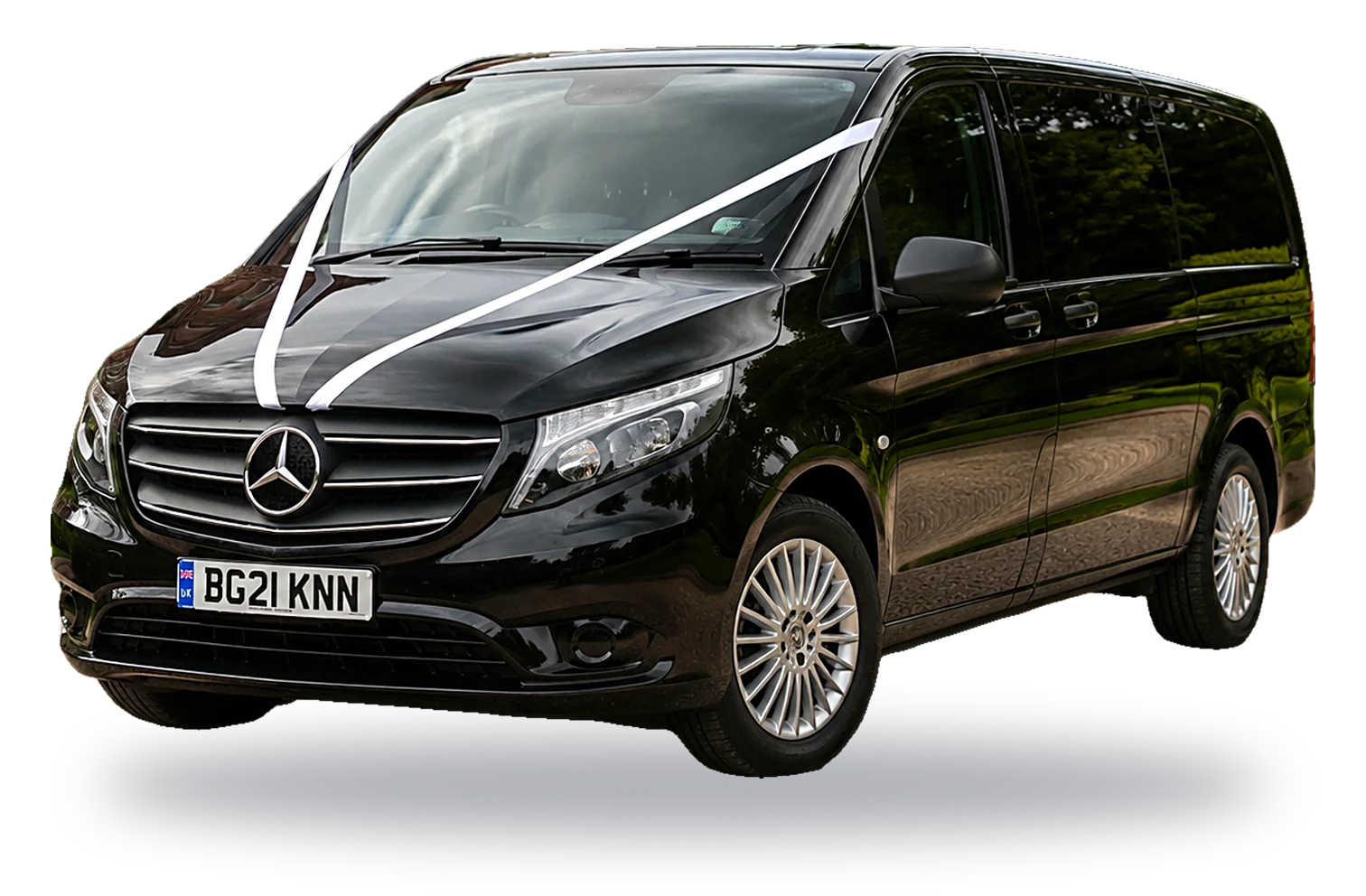 Black Mercedes Vito 8 seater, Tunbridge Wells 888 Taxis