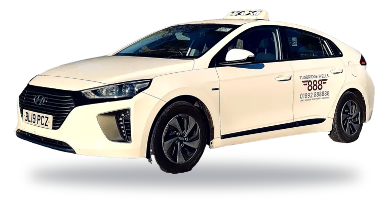 Tunbridge Wells 888 saloon car for airport transfers